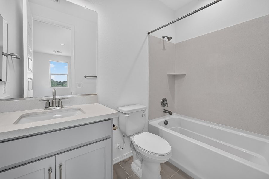 Furnished interior view inside a new home in Ladera Trails, Queen Creek (Image 15).