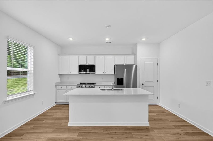 Furnished interior view inside a new home in Lexington Meadows, Athens (Image 13).