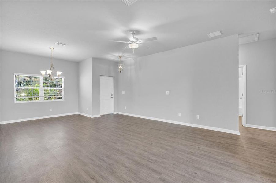 Spacious, unfurnished interior of a new home in , Port Charlotte (Image 21).