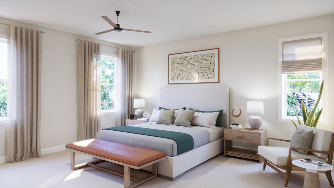 Primary Bedroom | Exbury | Trinity Gardens | New Homes in DeLand, FL by Landsea Homes