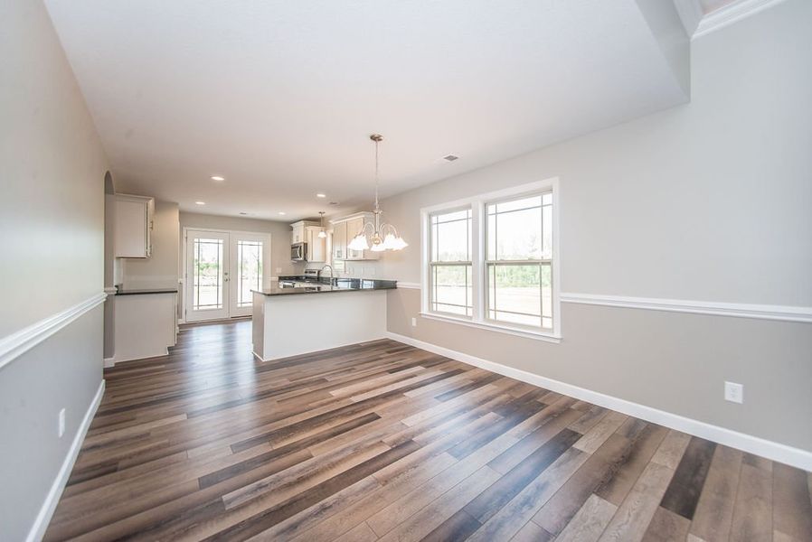 Representative unfurnished interior of a home built from the Pacific by Enchanted Homes in Arcadia Village, Spartanburg (Image 29).