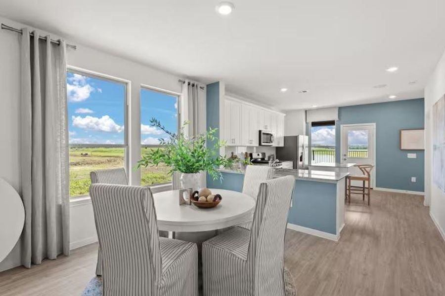 MODEL HOME images may NOT be consistent with the finished product.