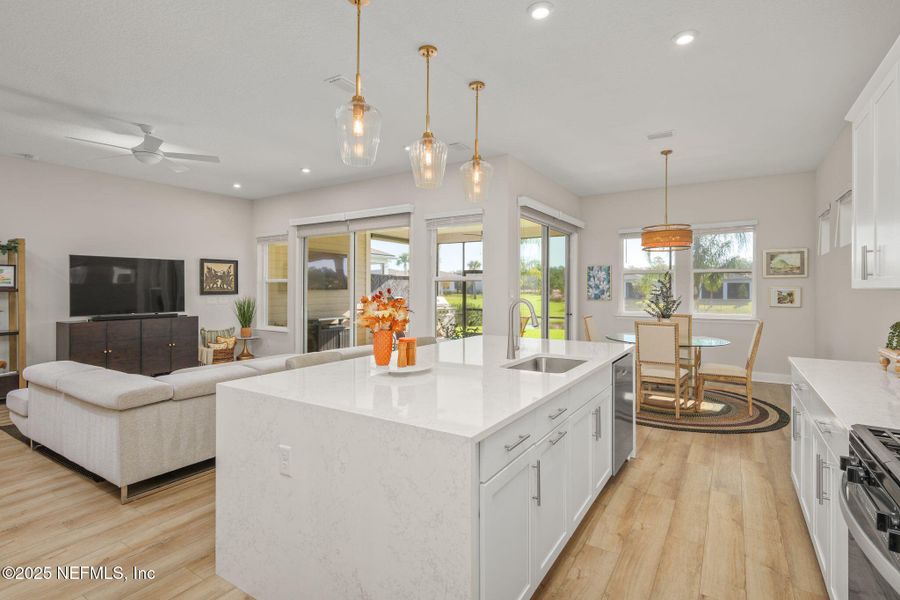 Furnished interior view inside a new home in , St. Johns (Image 11). Furnished interior view inside a new home in , St. Johns (Image 11).