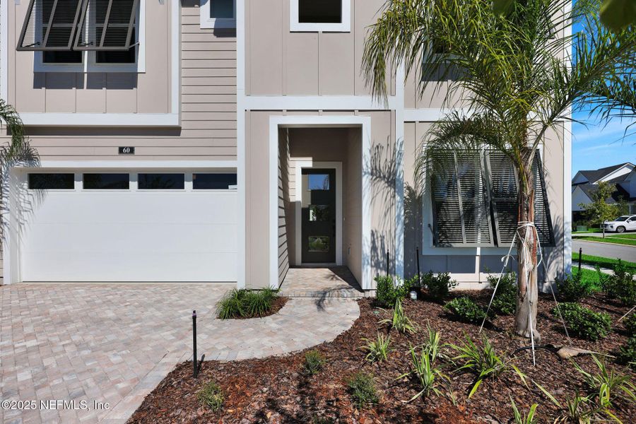 Exterior details and patio area of a home in Seabrook Village at Seabrook, Ponte Vedra (Image 24).