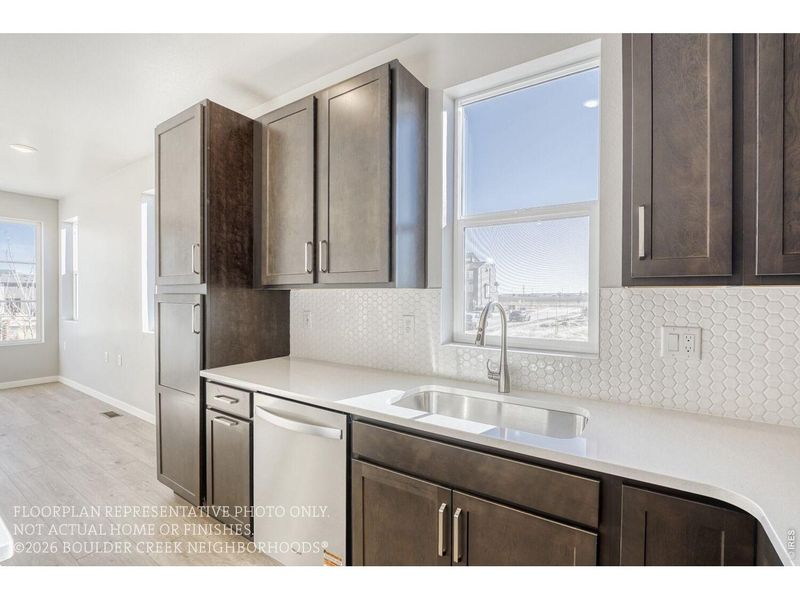 Furnished interior view inside a new home in Baseline, Broomfield (Image 8).