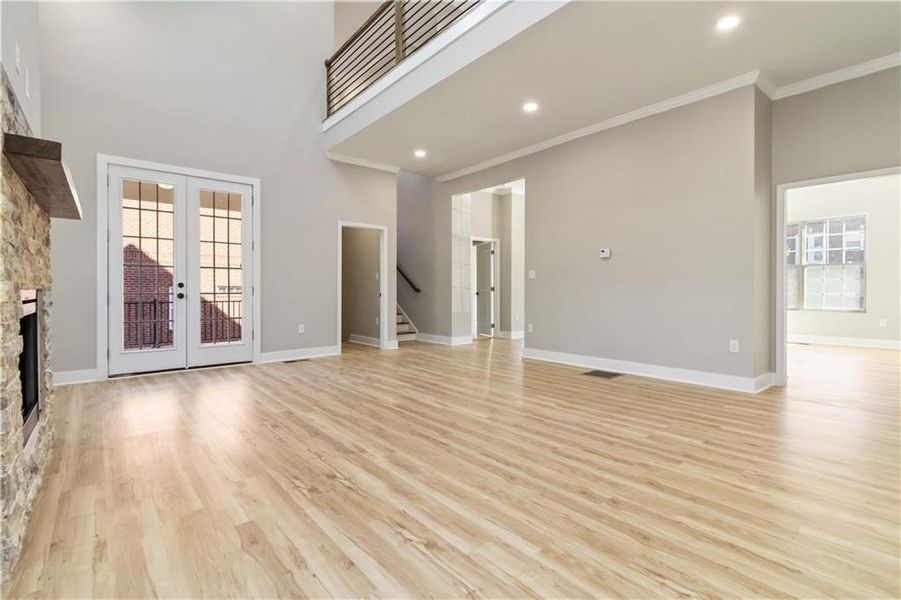 Spacious, unfurnished interior of a new home in , Atlanta (Image 43).
