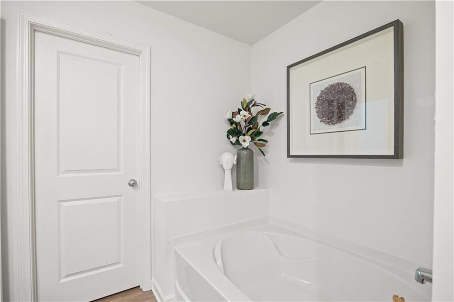 Furnished interior view inside a new home in Old Salem Crossing, Conyers (Image 8).