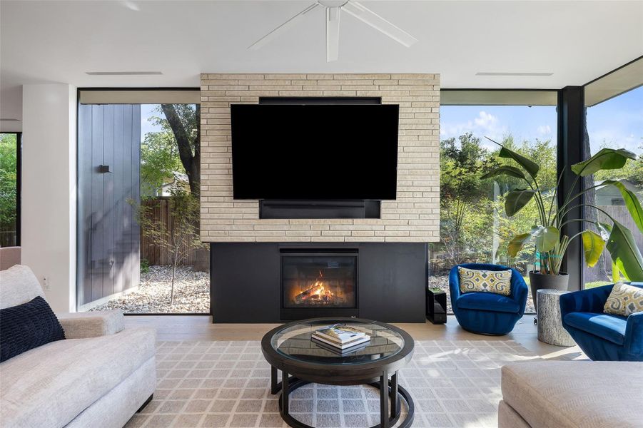 Furnished interior view inside a new home in , Austin (Image 5).