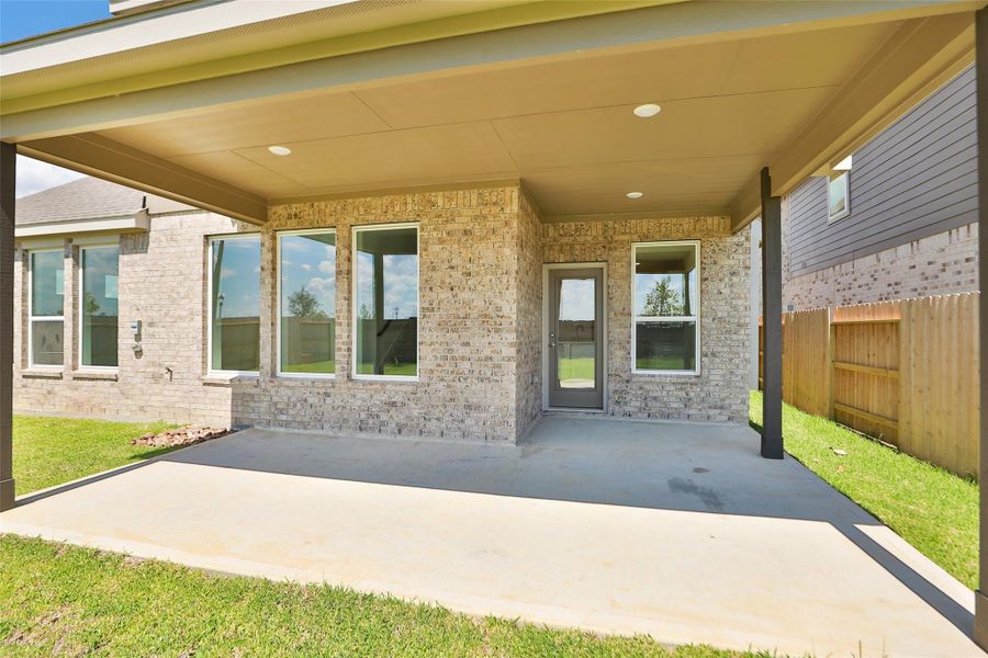 Exterior details and patio area of a home in Cypress Green, Hockley (Image 3). Exterior details and patio area of a home in Cypress Green, Hockley (Image 3).