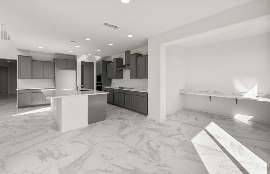 Furnished interior view inside a new home in Allen Ranches, Litchfield Park (Image 14).