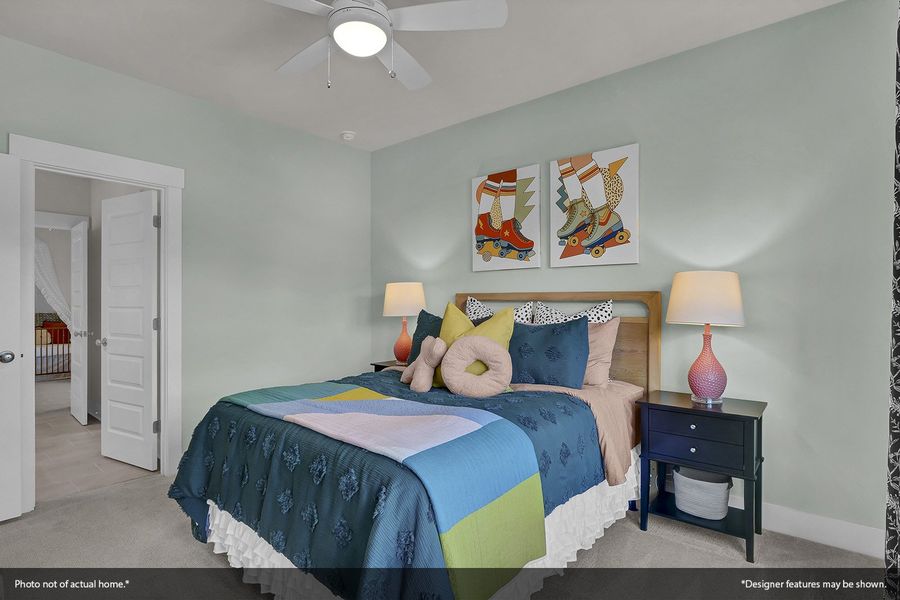Furnished interior view inside a new home in Hewing Farms, Summerville (Image 16).