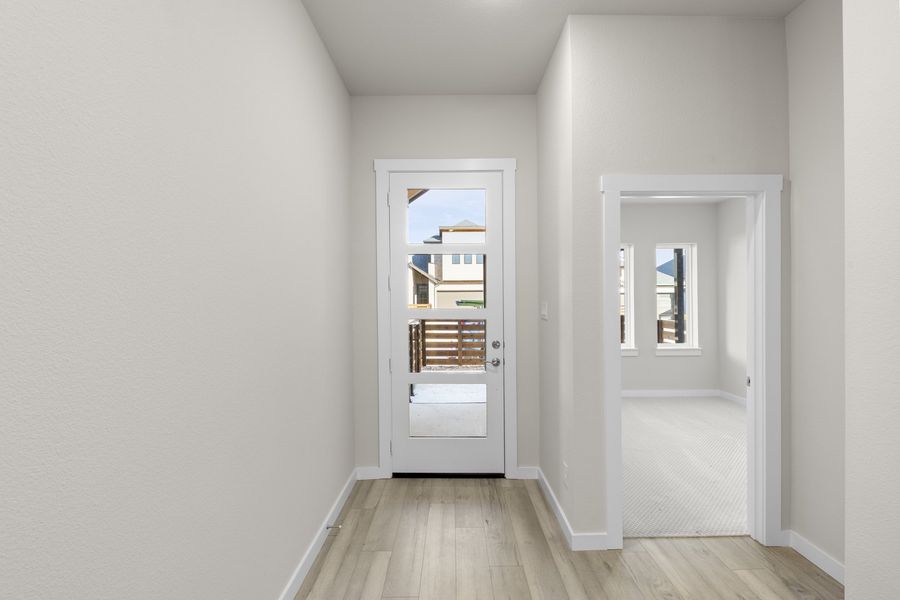 Spacious, unfurnished interior of a new home in Willow Grove Single-Family Homes, Melissa (Image 14). Spacious, unfurnished interior of a new home in Willow Grove Single-Family Homes, Melissa (Image 14).