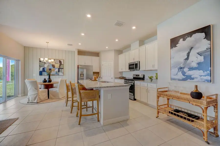 Kitchen and Dining Area