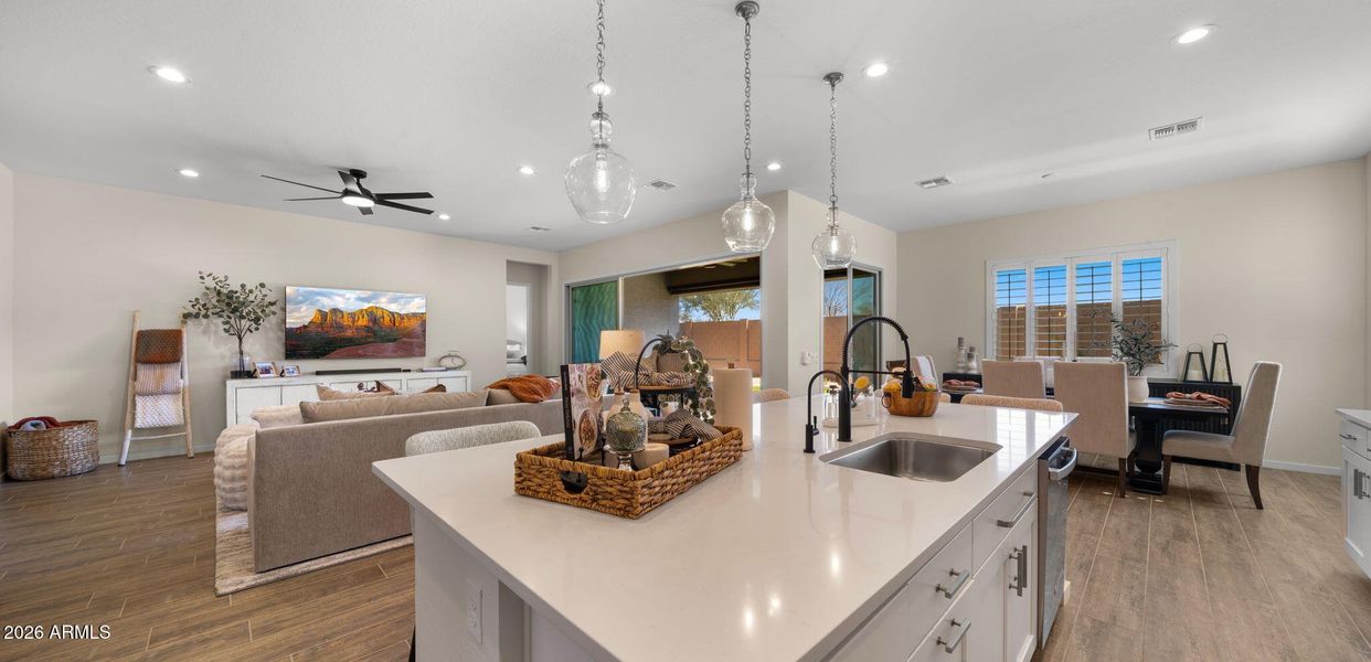 Massive Kitchen/Family Room