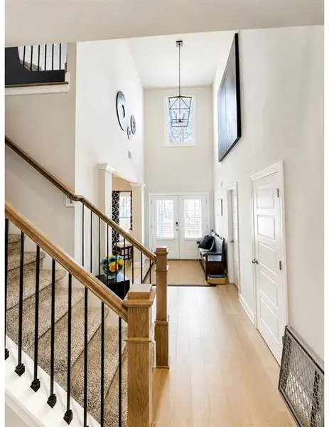 Furnished interior view inside a new home in , Atlanta (Image 12).