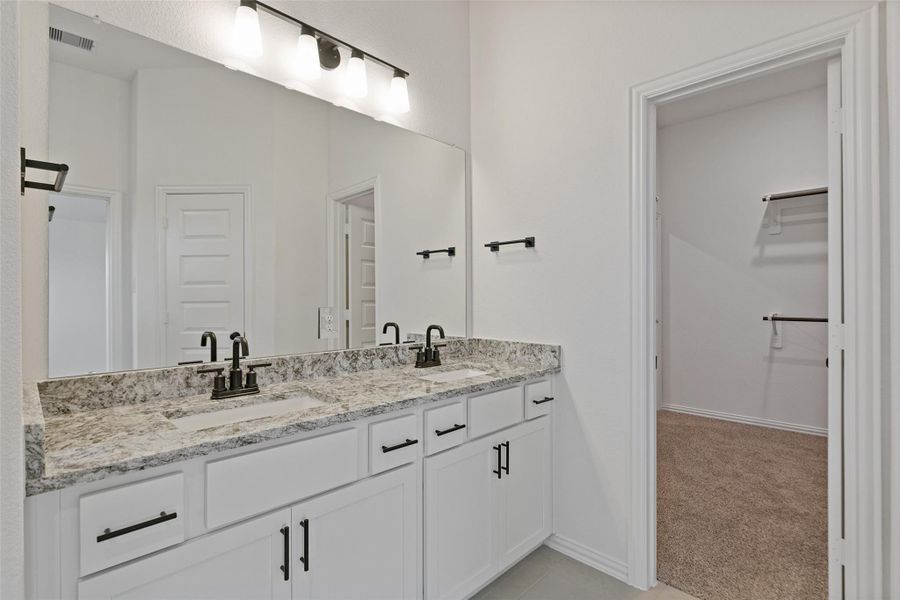 Furnished interior view inside a new home in Oakwood Estates, Waller (Image 14).