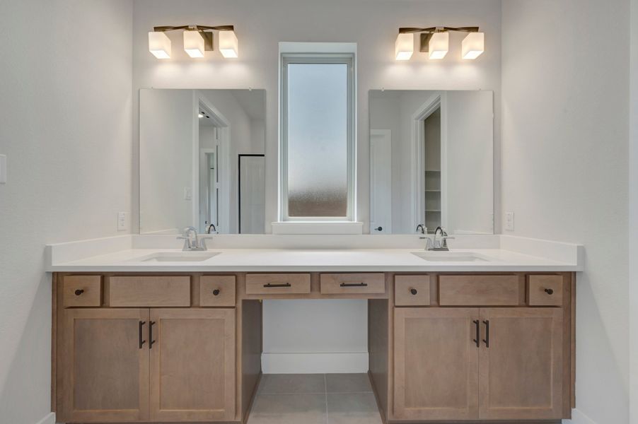 Furnished interior view inside a new home in Union Park, Little Elm (Image 9). Furnished interior view inside a new home in Union Park, Little Elm (Image 9).