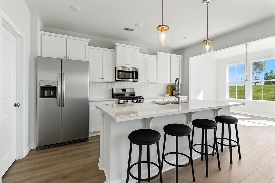 Furnished interior view inside a new home in Six Oaks, Summerville (Image 8).
