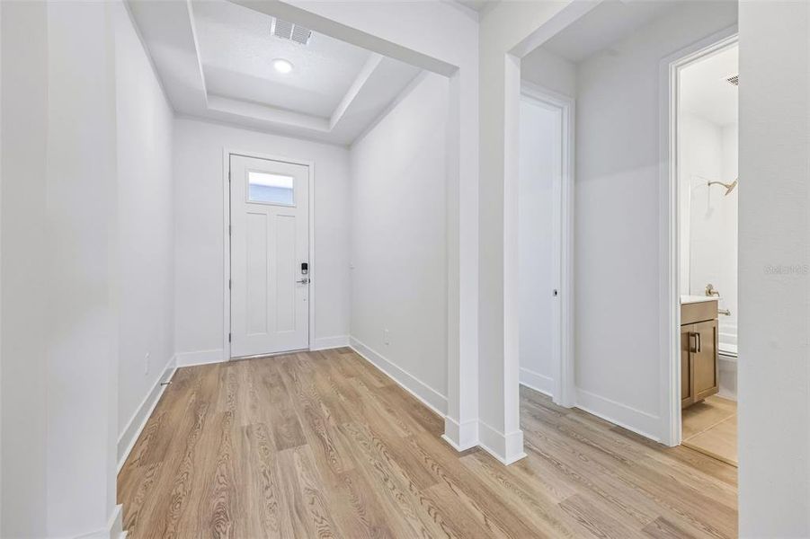 Spacious, unfurnished interior of a new home in Ridgehaven - Reserve Series, Ormond Beach (Image 19). Spacious, unfurnished interior of a new home in Ridgehaven - Reserve Series, Ormond Beach (Image 19).