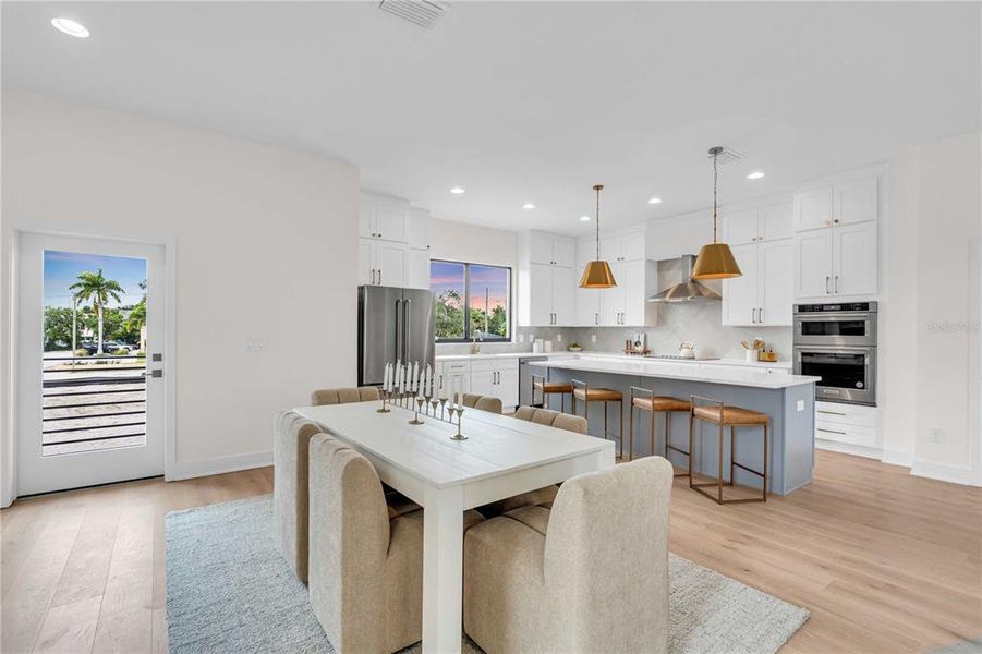 Furnished interior view inside a new home in , Tampa (Image 10).