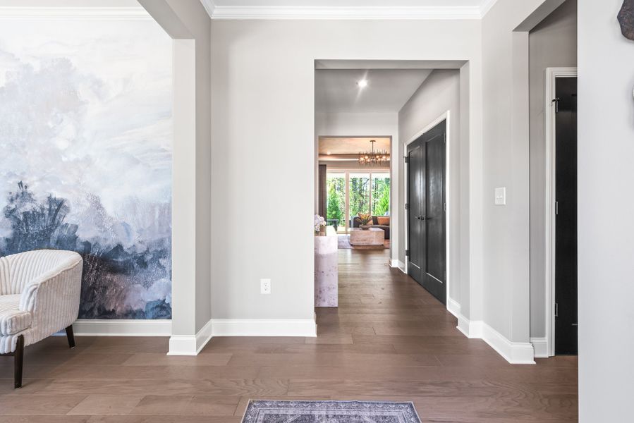 Representative furnished interior of a home built from the Maxwell by Fischer Homes in Easton Park, Dallas (Image 5).