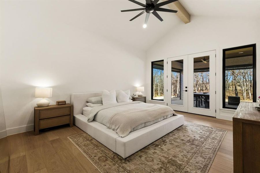 Primary Suite with Private Patio Access Primary Suite with Private Patio Access