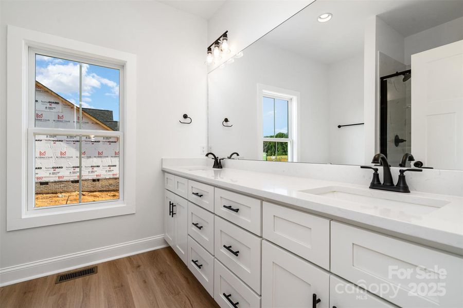 Furnished interior view inside a new home in , China Grove (Image 10).