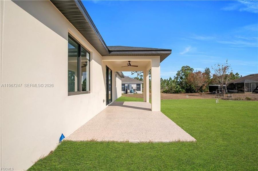 Exterior details and patio area of a home in , Lehigh Acres (Image 26).