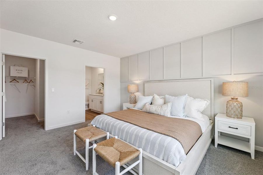 Furnished interior view inside a new home in Halifax Plantation Villas, Ormond Beach (Image 3).