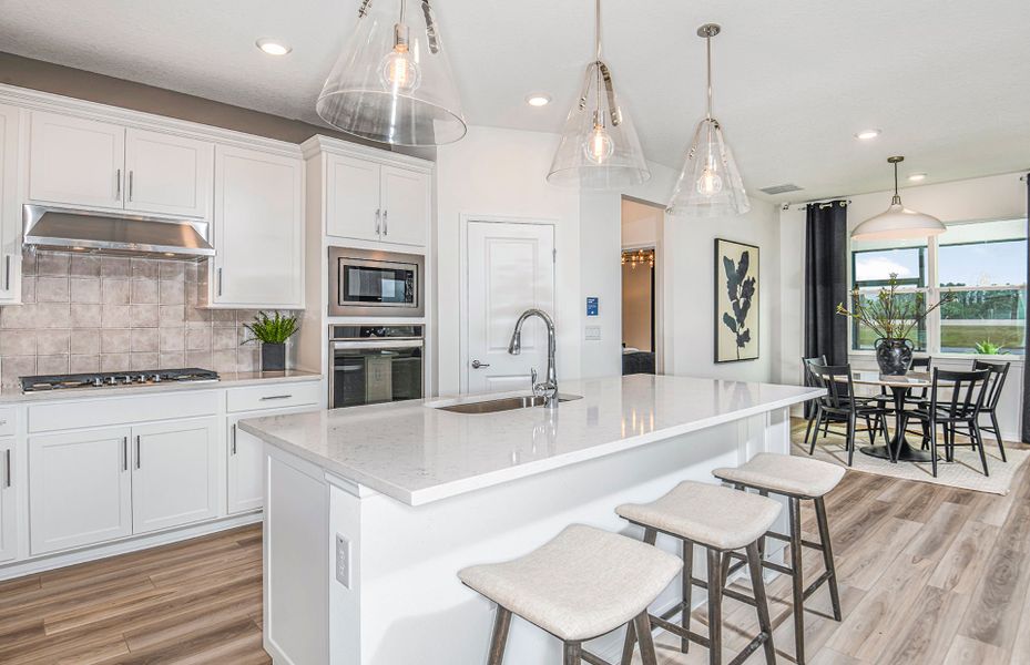 Furnished interior view inside a new home in Twisted Oaks, Wildwood (Image 5).