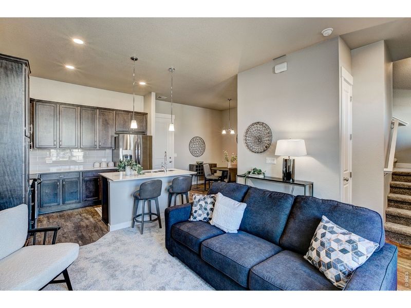Furnished interior view inside a new home in , Longmont (Image 6).
