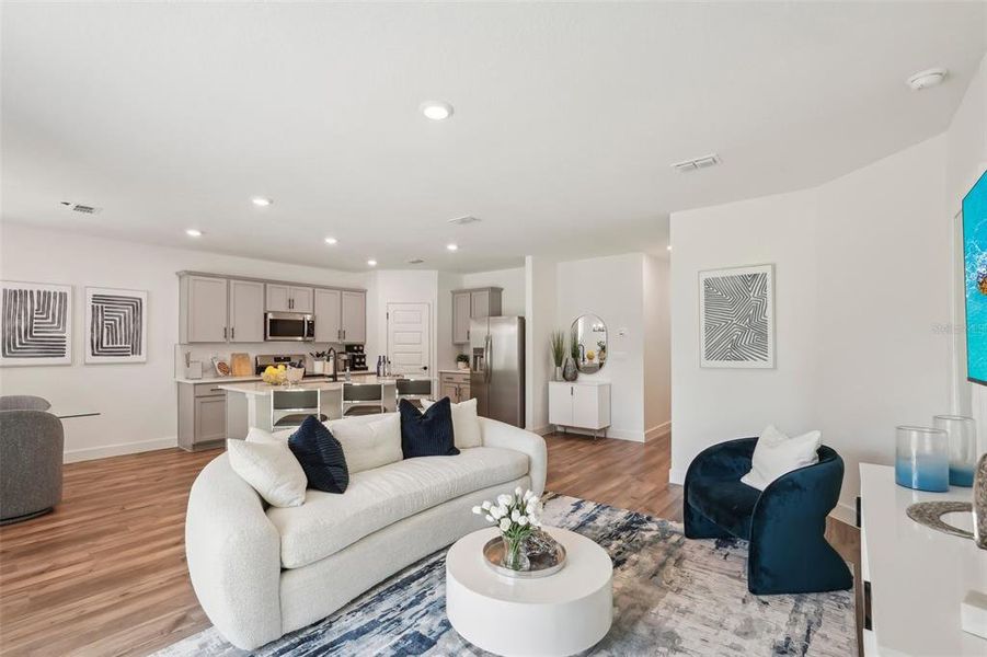 Furnished interior view inside a new home in North Port, North Port (Image 4).