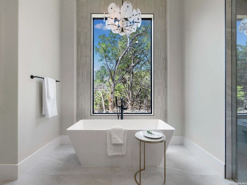 Furnished interior view inside a new home in , San Antonio (Image 12).