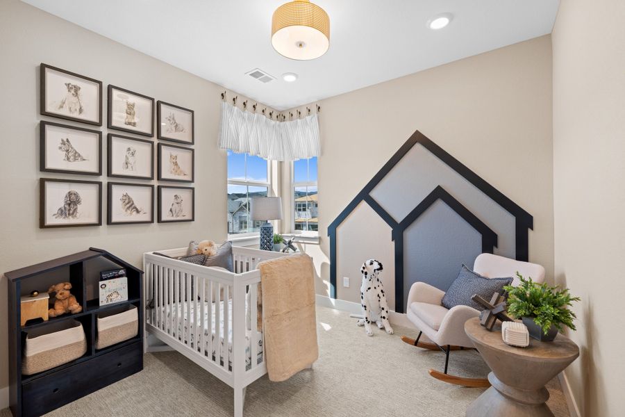Furnished interior view inside a new home in Trumark Homes at Sterling Ranch, Littleton (Image 16).