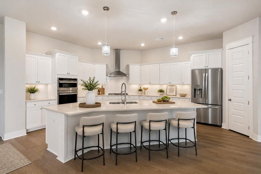 Furnished interior view inside a new home in , Summerville (Image 10).