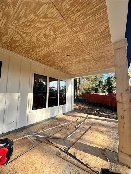 In-progress construction of a new home in , Atlanta, GA (Image 20).