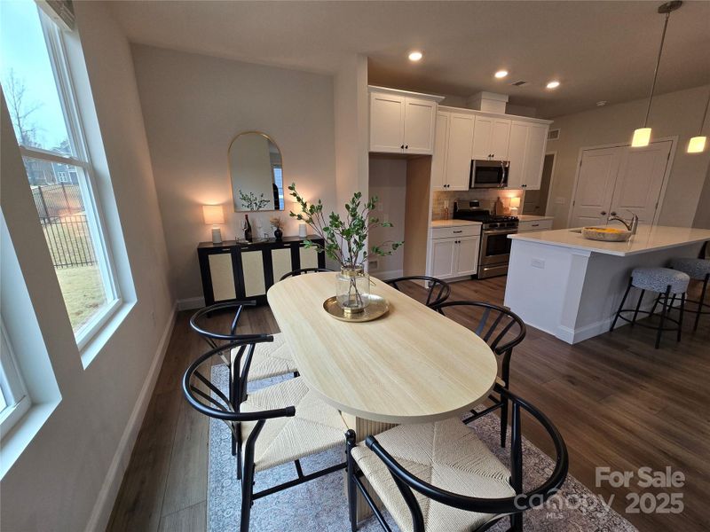 Furnished interior view inside a new home in , Cramerton (Image 5).