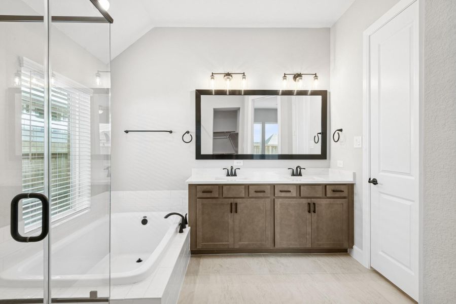 Furnished interior view inside a new home in Riceland 50’ Front Load Homesites, Mont Belvieu (Image 8).