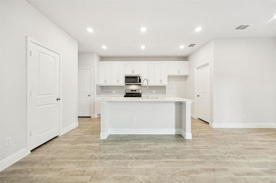 Furnished interior view inside a new home in Sicily, Princeton (Image 7).