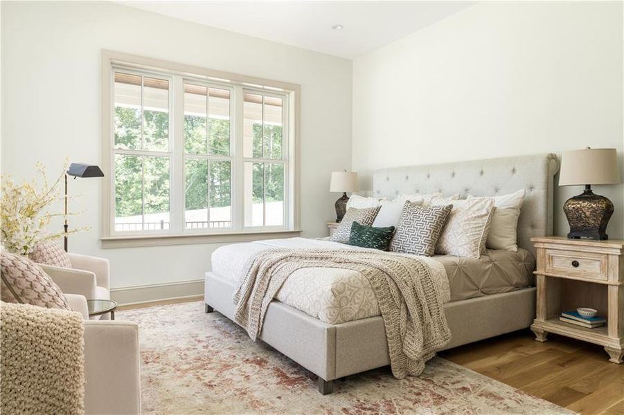 Furnished interior view inside a new home in , Woodstock (Image 36).