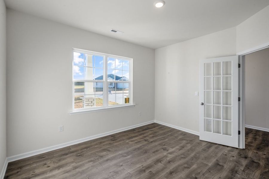 Representative unfurnished interior of a home built from the COLUMBIA by D.R. Horton in Gretchen Pines, West End (Image 4).
