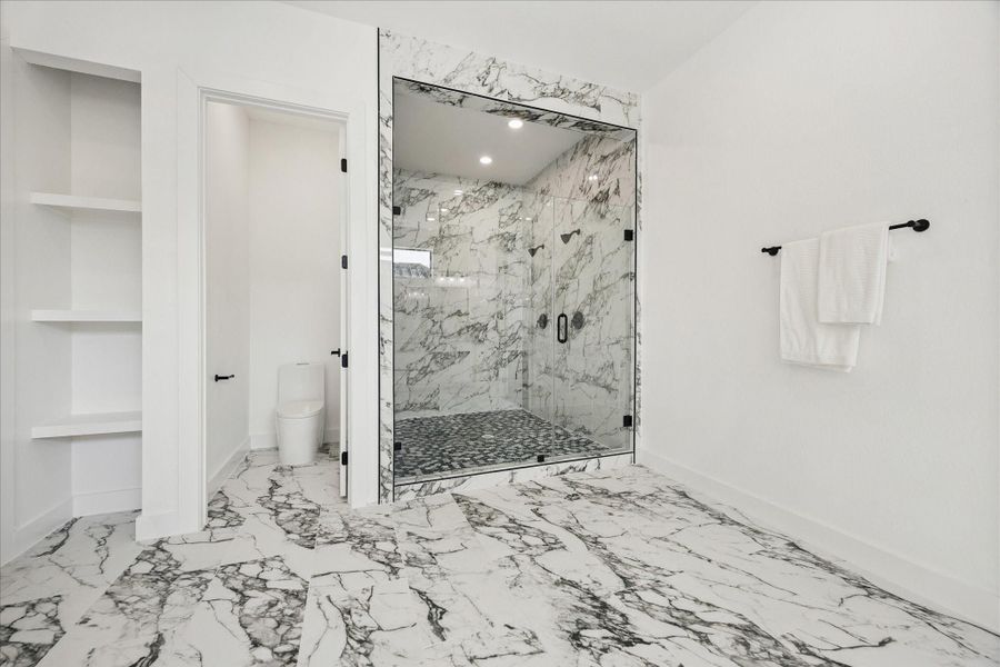 Furnished interior view inside a new home in , Houston (Image 10).