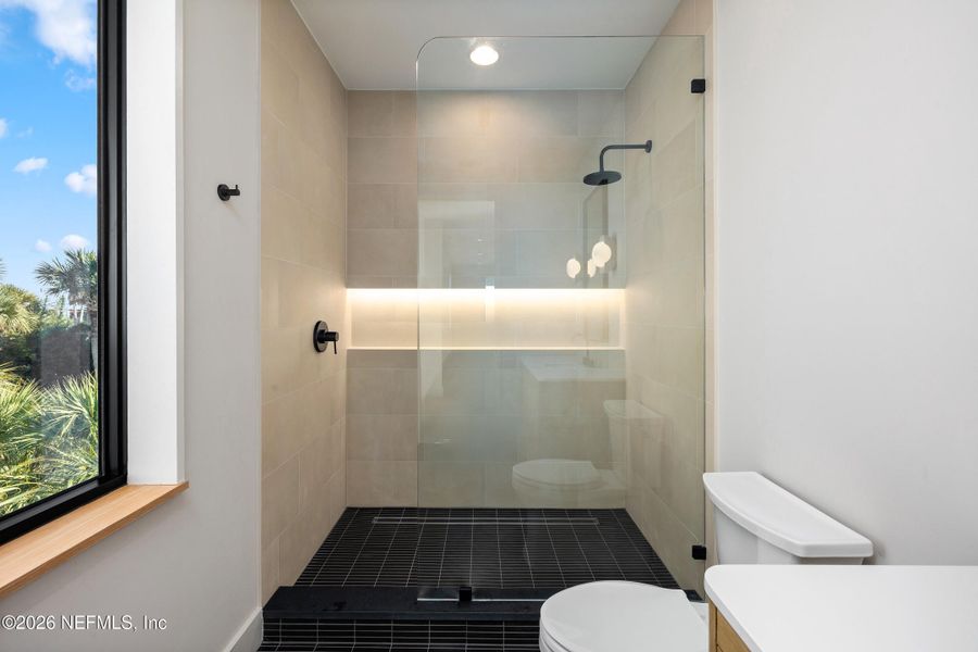 Furnished interior view inside a new home in , Atlantic Beach (Image 45).