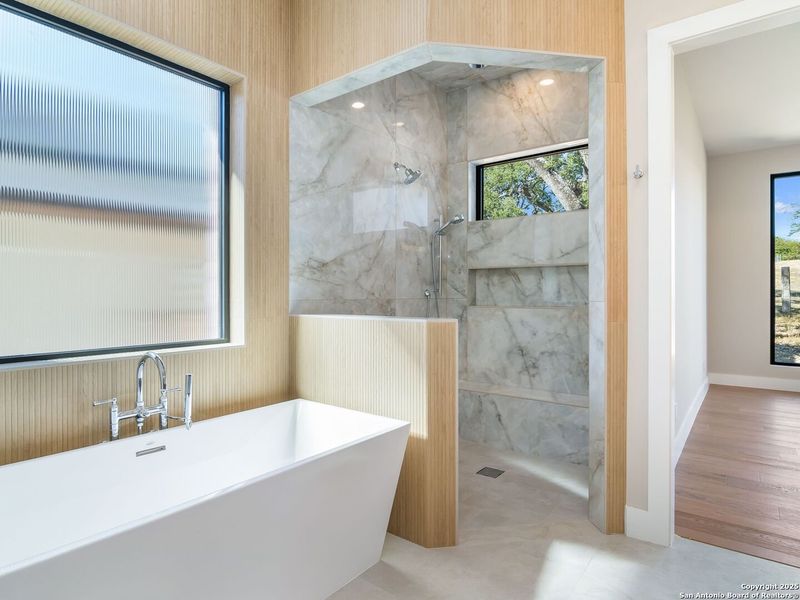 Furnished interior view inside a new home in , Boerne (Image 9).