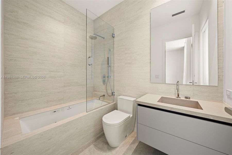 Furnished interior view inside a new home in , Miami (Image 10). Furnished interior view inside a new home in , Miami (Image 10).