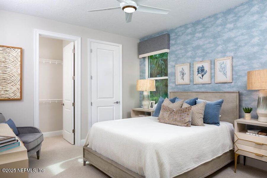 Furnished interior view inside a new home in , St. Augustine (Image 9).