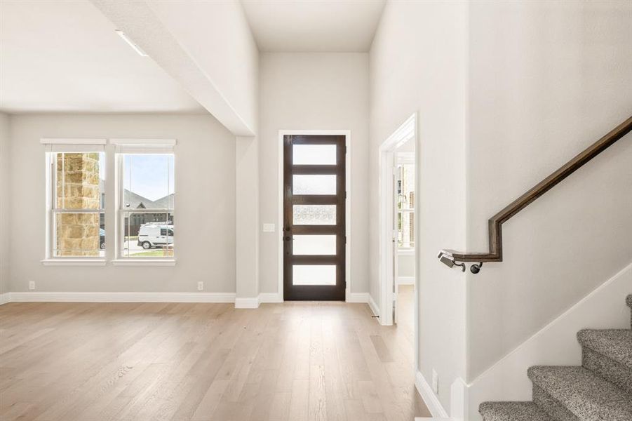 Spacious, unfurnished interior of a new home in The Grove, Midlothian (Image 30).