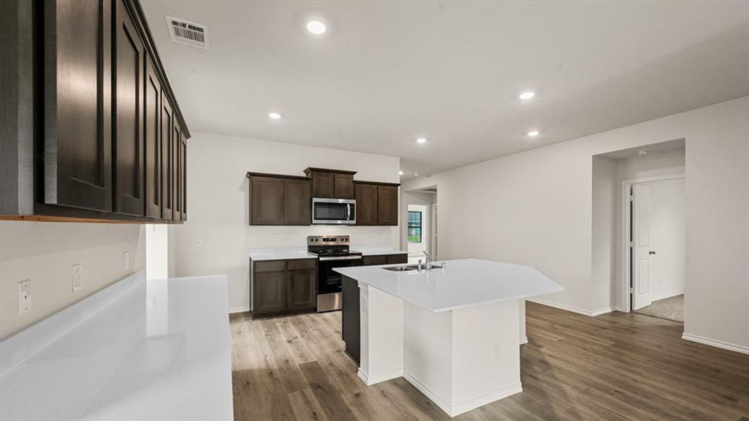 Furnished interior view inside a new home in Waverly Estates, Josephine (Image 12).