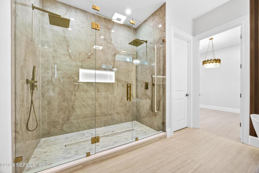 Furnished interior view inside a new home in , Jacksonville (Image 41).