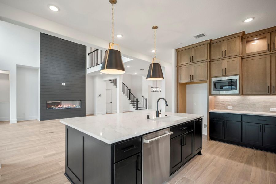 Furnished interior view inside a new home in Colton, Montgomery (Image 7).